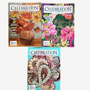 lot 3 Celebration of Rug Hooking books